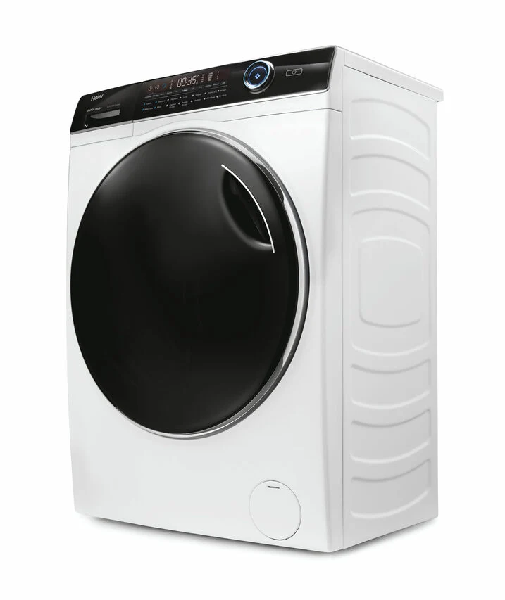 Haier HW150-BP14986EIT SuperDrum Serie 7 Lavatrice A Libera Installazione 15 Kg, 1400 Giri, Smart Dual Spray, AI Power Drive Inverter Motor, Classe A, Bianco