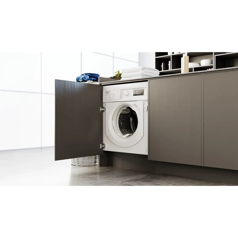 Hotpoint BI WMHG 81284 EU lavatrice Caricamento frontale 8 kg 1200 Giri/min Bianco