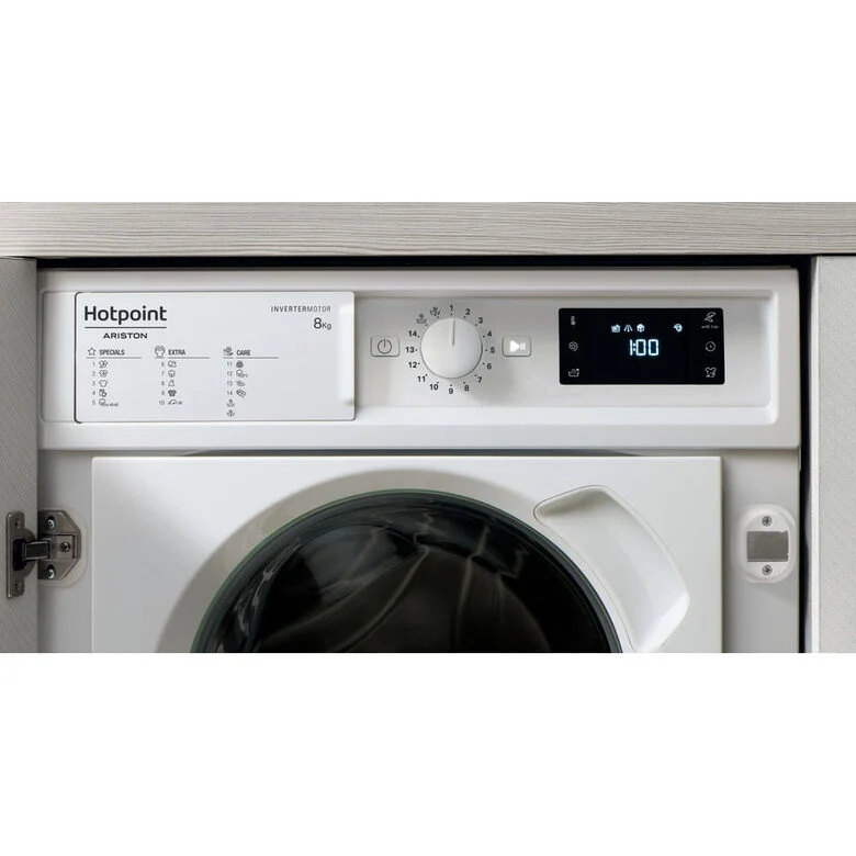 Hotpoint BI WMHG 81284 EU lavatrice Caricamento frontale 8 kg 1200 Giri/min Bianco