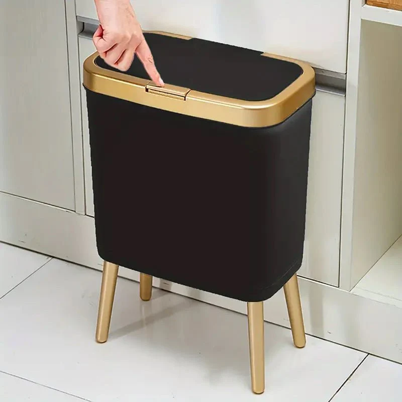 Poubelle Moderne 15 L Anti-Odeurs pour Cuisine et Salle de Bain