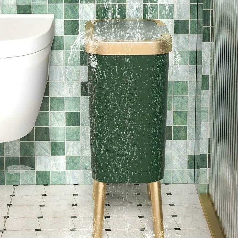 Poubelle Moderne 15 L Anti-Odeurs pour Cuisine et Salle de Bain
