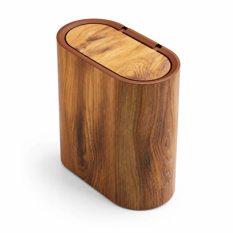 Poubelle Design en Marbre Pour Cuisine et Salle de Bain