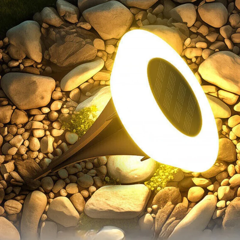 Lampadaire Solaire Jardin Étanche IP65 - Éclairage Automatique Extérieur