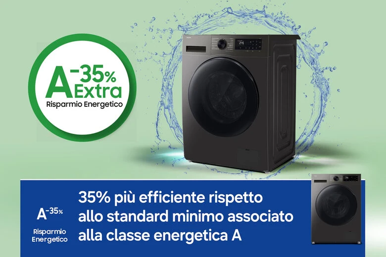 Samsung Lavasciuga ‎ Crystal Clean ‎9Kg + ‎6Kg WD90HG5U34BXET