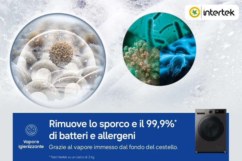 Samsung Lavasciuga ‎ Crystal Clean ‎9Kg + ‎6Kg WD90HG5U34BXET