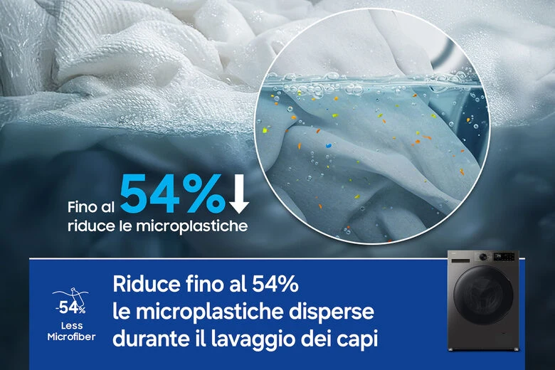 Samsung Lavasciuga ‎ Crystal Clean ‎9Kg + ‎6Kg WD90HG5U34BXET