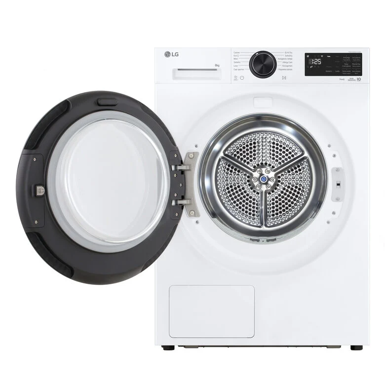 LG RNX5008TLB Asciugatrice Intelligente AI Dry 8 kg Classe B Bianco