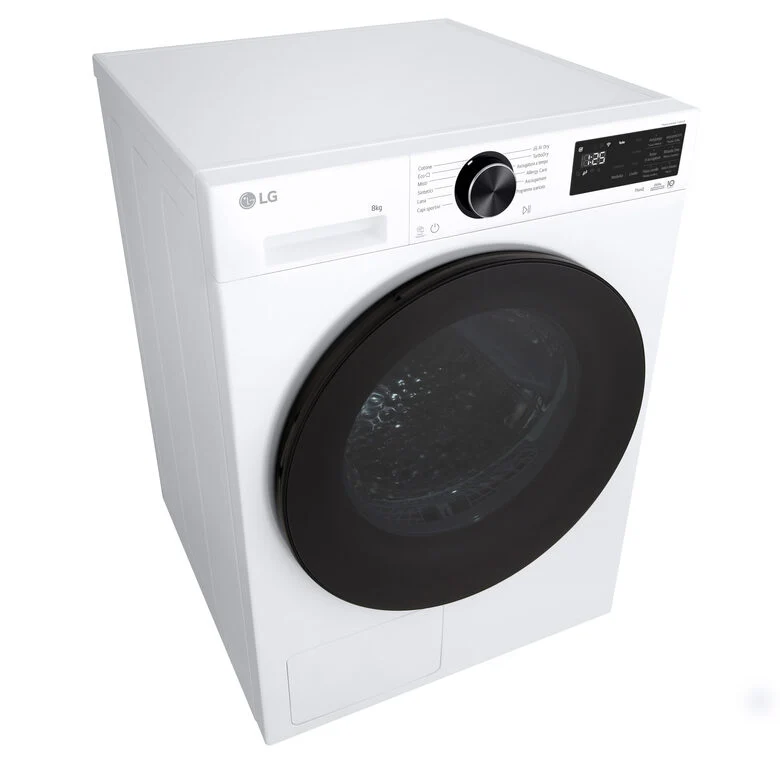 LG RNX5008TLB Asciugatrice Intelligente AI Dry 8 kg Classe B Bianco