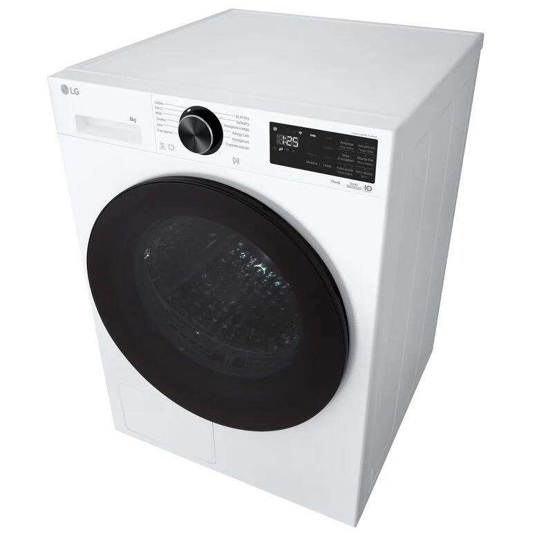 LG RNX5008TLB Asciugatrice Intelligente AI Dry 8 kg Classe B Bianco