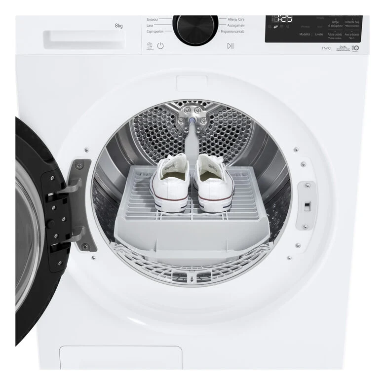 LG RNX5008TLB Asciugatrice Intelligente AI Dry 8 kg Classe B Bianco