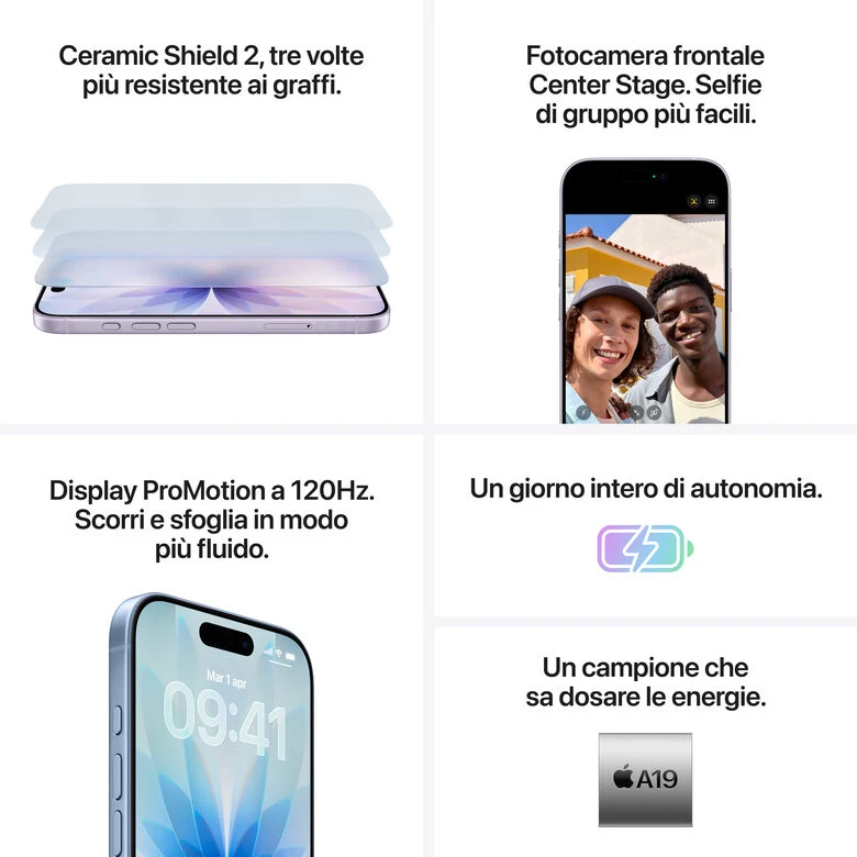 Apple iPhone 17 256GB Nero