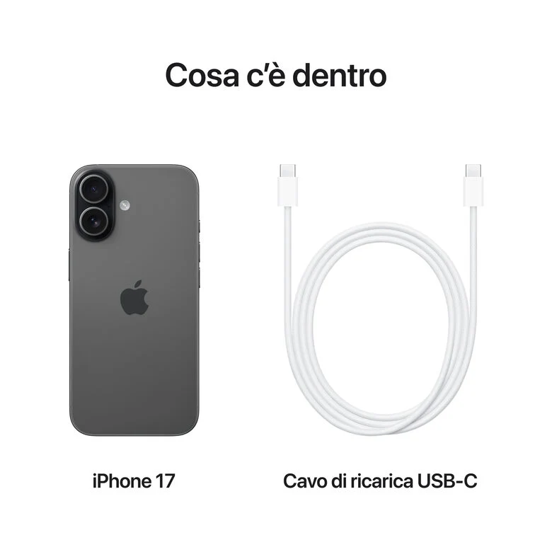 Apple iPhone 17 256GB Nero
