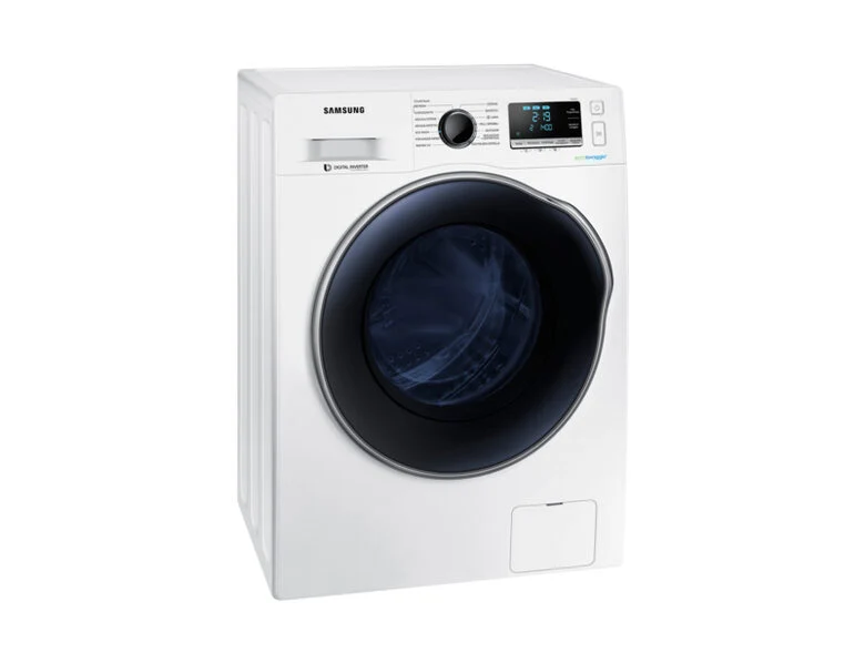 Samsung WD90J6A10AW lavasciuga Libera installazione Caricamento frontale Nero, Bianco