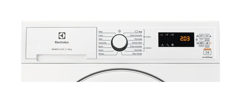 Electrolux EDH4284TOW asciugatrice Libera installazione Caricamento frontale 8 kg A++ Bianco