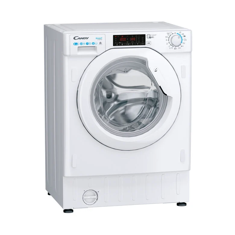 Candy Smart Inverter CBDO485TWME/1-S lavasciuga Da incasso Caricamento frontale Bianco D