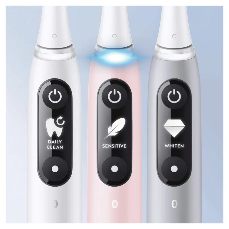 Oral-B iO 80351526 spazzolino elettrico Adulto Spazzolino a vibrazione Rosa, Sabbia