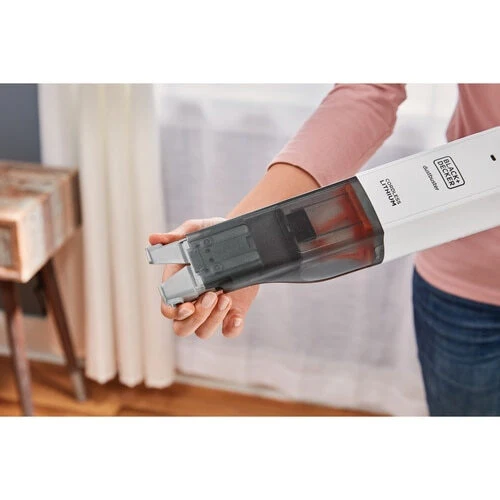 Black & Decker HLVC315B11 aspirapolvere senza filo Bianco Senza sacchetto