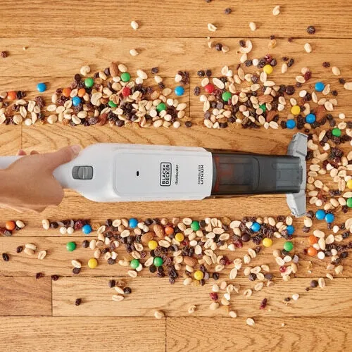 Black & Decker HLVC315B11 aspirapolvere senza filo Bianco Senza sacchetto