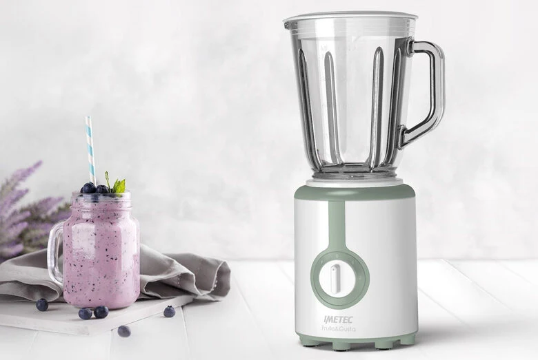 Imetec Frulla&Gusta 0,8 L Frullatore da tavolo 500 W Verde, Trasparente, Bianco