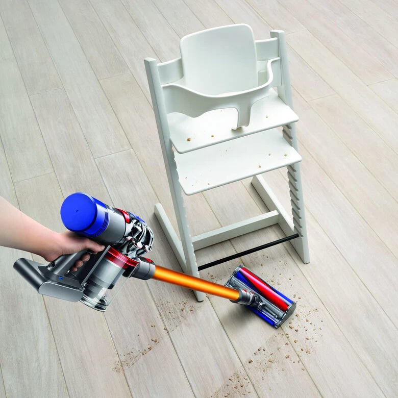 Dyson V8 Absolute + Grigio, Nichel, Giallo Senza sacchetto
