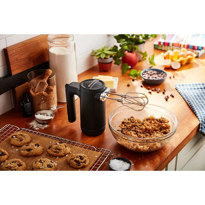 KitchenAid 5KHMB732EBM sbattitore Sbattitore manuale 16 W Nero