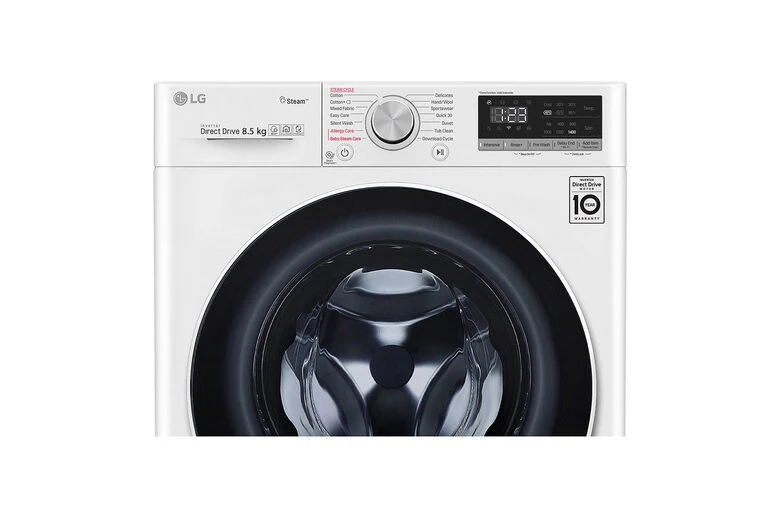 LG F2WV5S8S0E Lavatrice Slim Intelligente AIDD 8.5kg Vapore TurboWash 1200 Giri/min Carica frontale Classe C