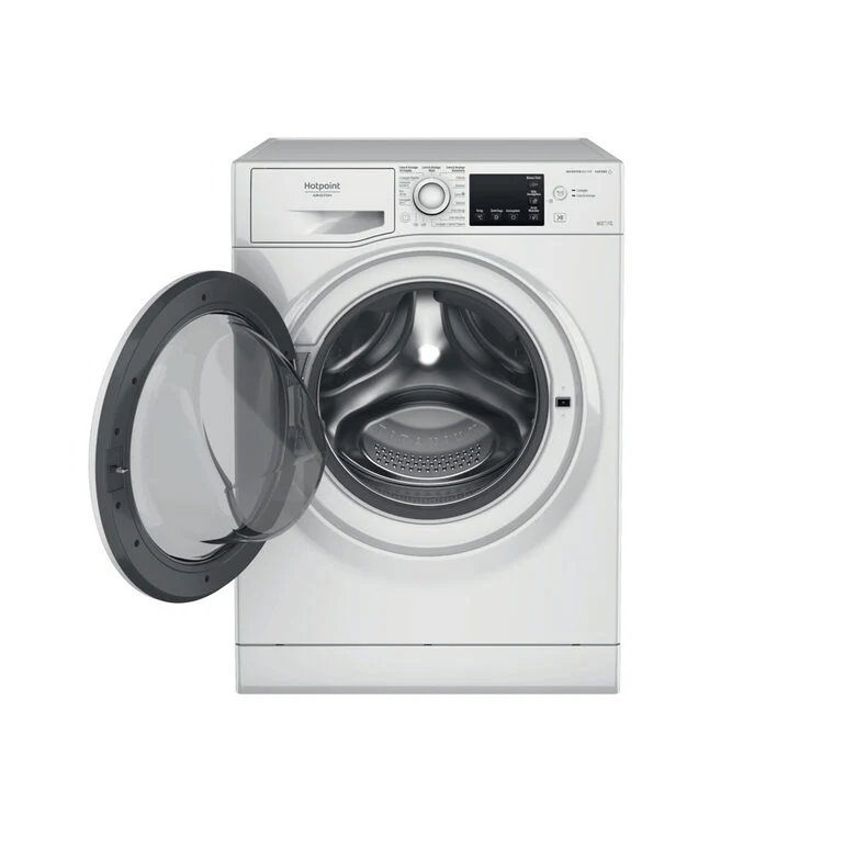 Hotpoint NDB 10736 WA IT lavasciuga Libera installazione Caricamento frontale Bianco D