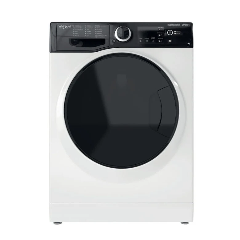 Whirlpool WSB 725 D IT Lavatrice Slim A Libera Installazione 7 Kg, 1200 Giri, Tecnologia 6° Senso, Igiene Vapore, Refresh Vapore, Classe B, Bianco