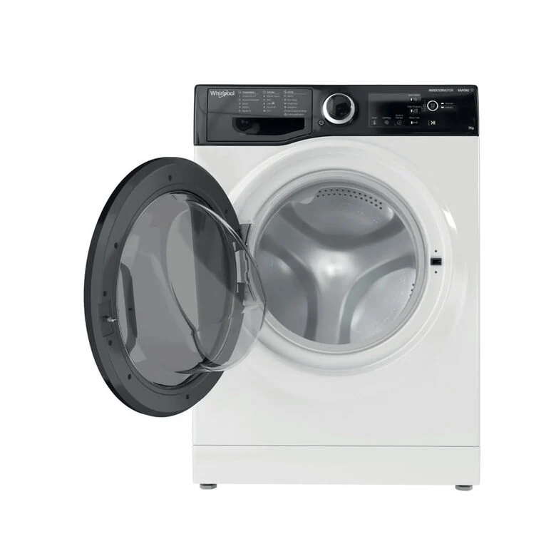 Whirlpool WSB 725 D IT Lavatrice Slim A Libera Installazione 7 Kg, 1200 Giri, Tecnologia 6° Senso, Igiene Vapore, Refresh Vapore, Classe B, Bianco