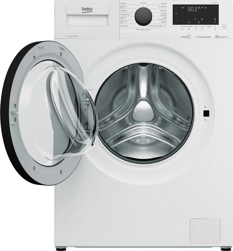 Beko Lavatrice a Vapore WUX71236AI-IT 7 kg D 1200 giri/min