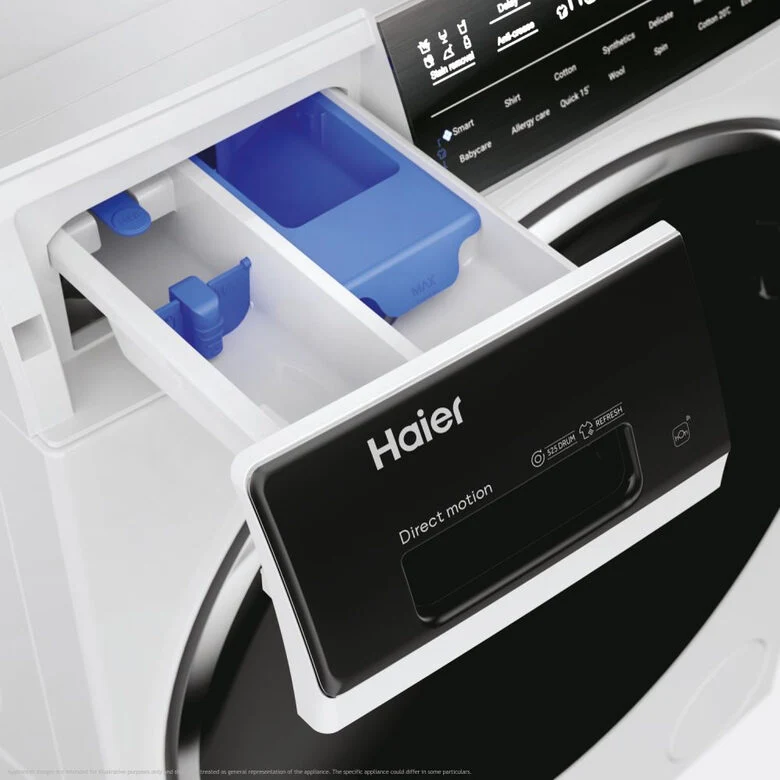 Haier I-Pro Series 7 Plus HW100-BD14979U1 lavatrice Caricamento frontale 10 kg 1400 Giri/min A Bianco