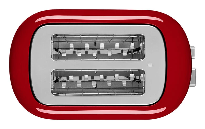 KitchenAid 5KMT2109EER 7 2 fetta/e 980 W Nero, Rosso, Acciaio inox