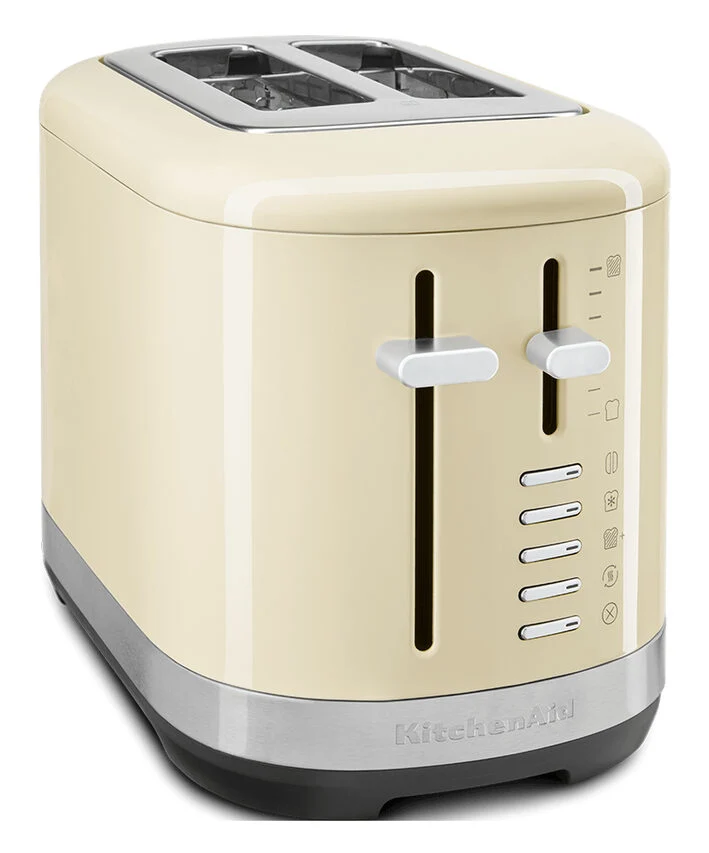 KitchenAid 5KMT2109EAC 7 2 fetta/e 980 W Nero, Crema, Acciaio inox