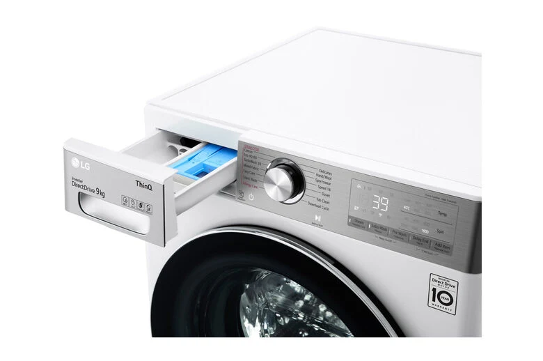 LG F6WV909P2E lavatrice Caricamento frontale 9 kg 1600 Giri/min A Bianco