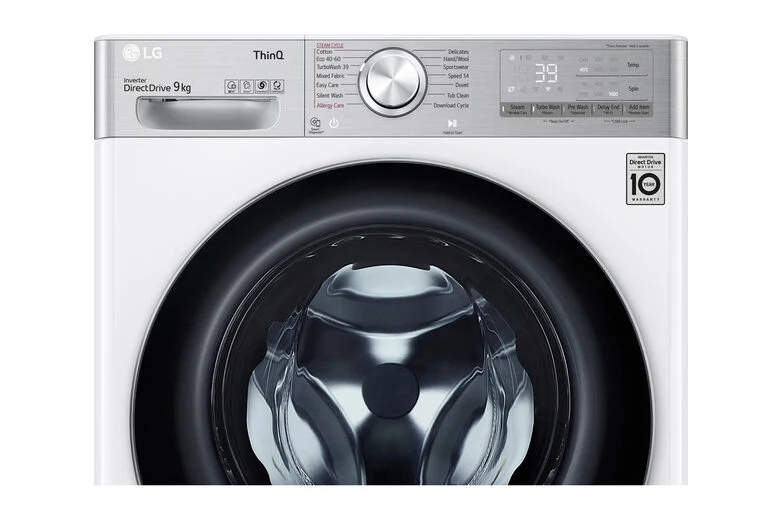 LG F6WV909P2E lavatrice Caricamento frontale 9 kg 1600 Giri/min A Bianco