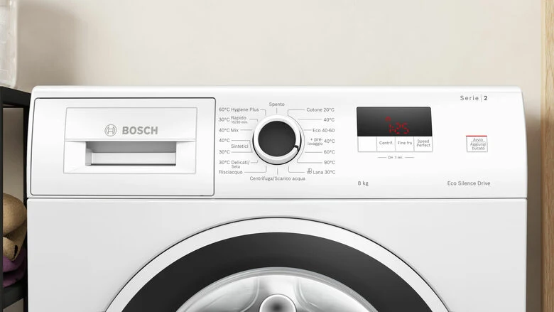 Bosch Serie 2 WGE03200IT Lavatrice a carica frontale 8kg 1200g/min Bianco Classe A