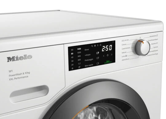Miele WCK360 WCS lavatrice Caricamento frontale 10 kg 1400 Giri/min Bianco