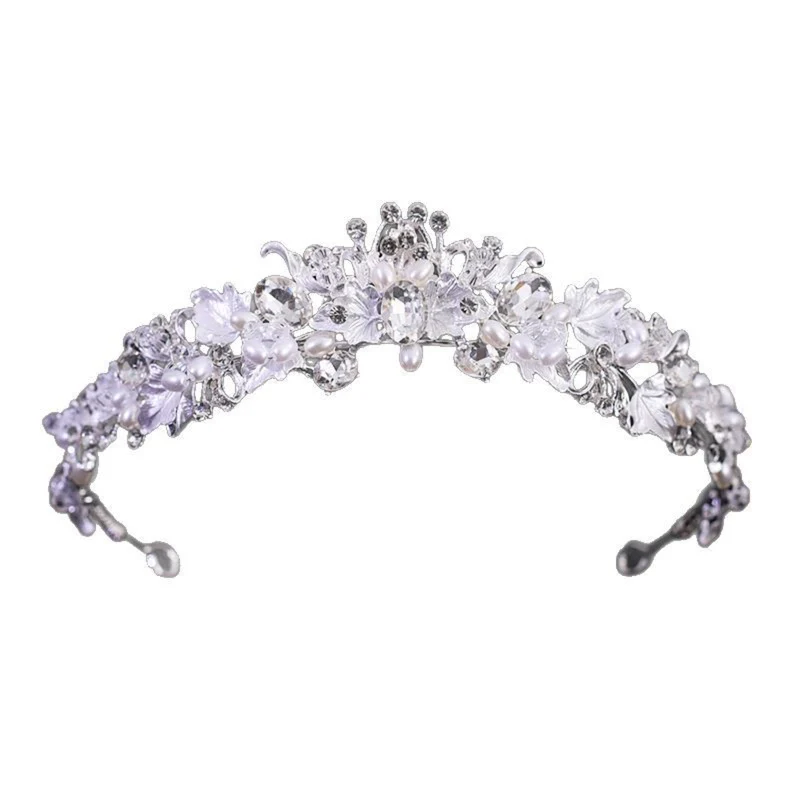 Crystal Floral Bridal Tiara