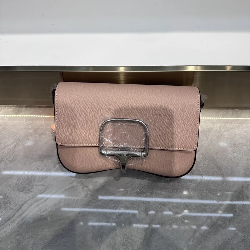 Silver-Buckle Saddle Bag