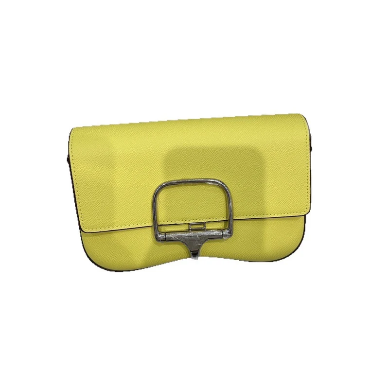 Silver-Buckle Saddle Bag