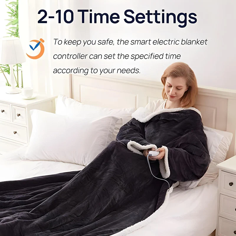 Wearable Electric Heated Blanket