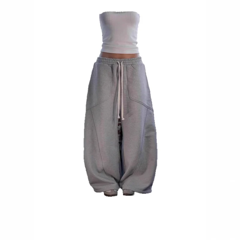 Relaxed Wide-Leg Sweatpants