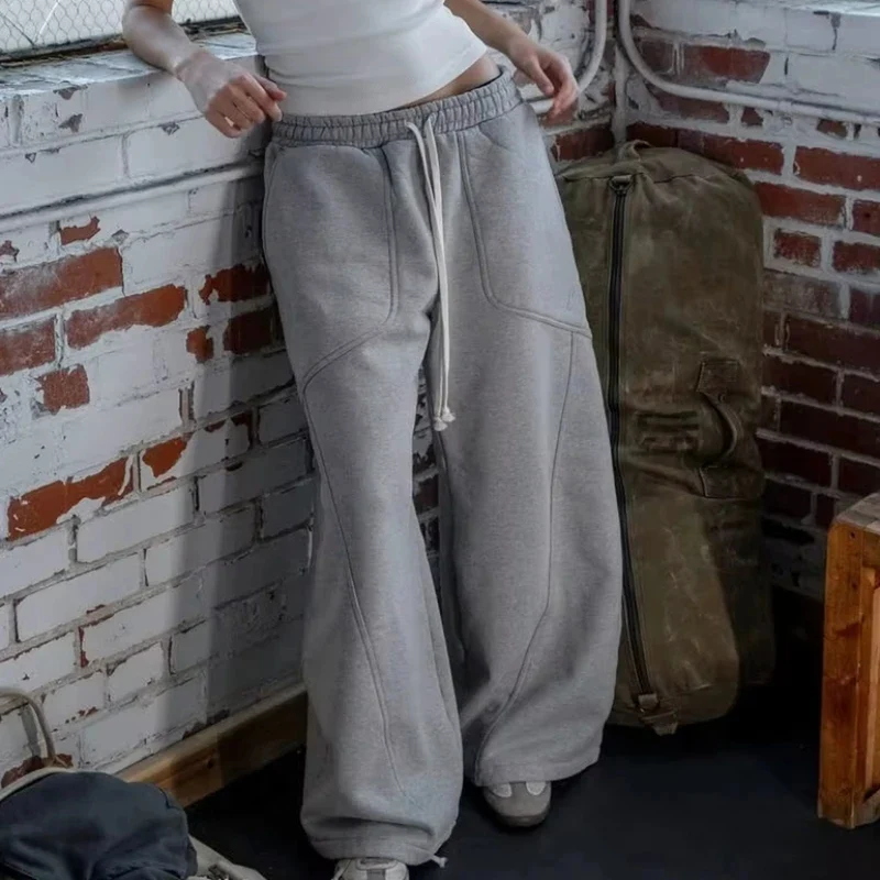 Relaxed Wide-Leg Sweatpants