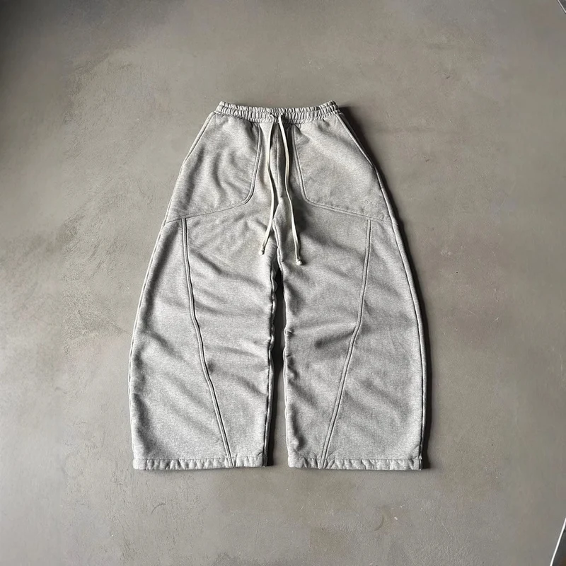 Relaxed Wide-Leg Sweatpants