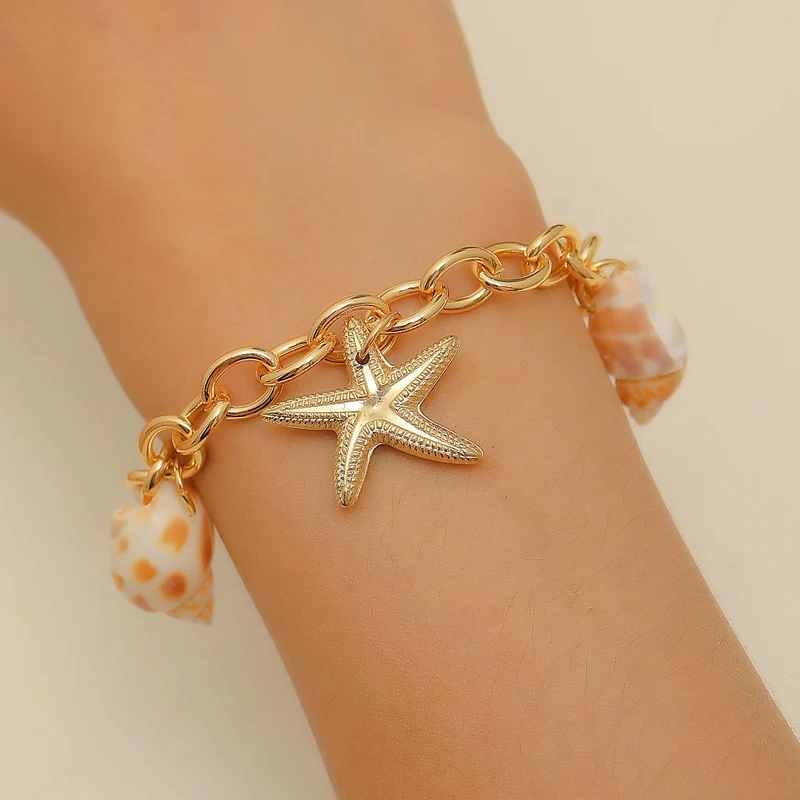 Seashell Necklace and Bracelet