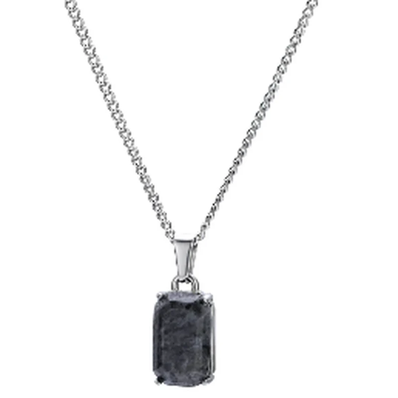 Natural Stone Pendant Necklace