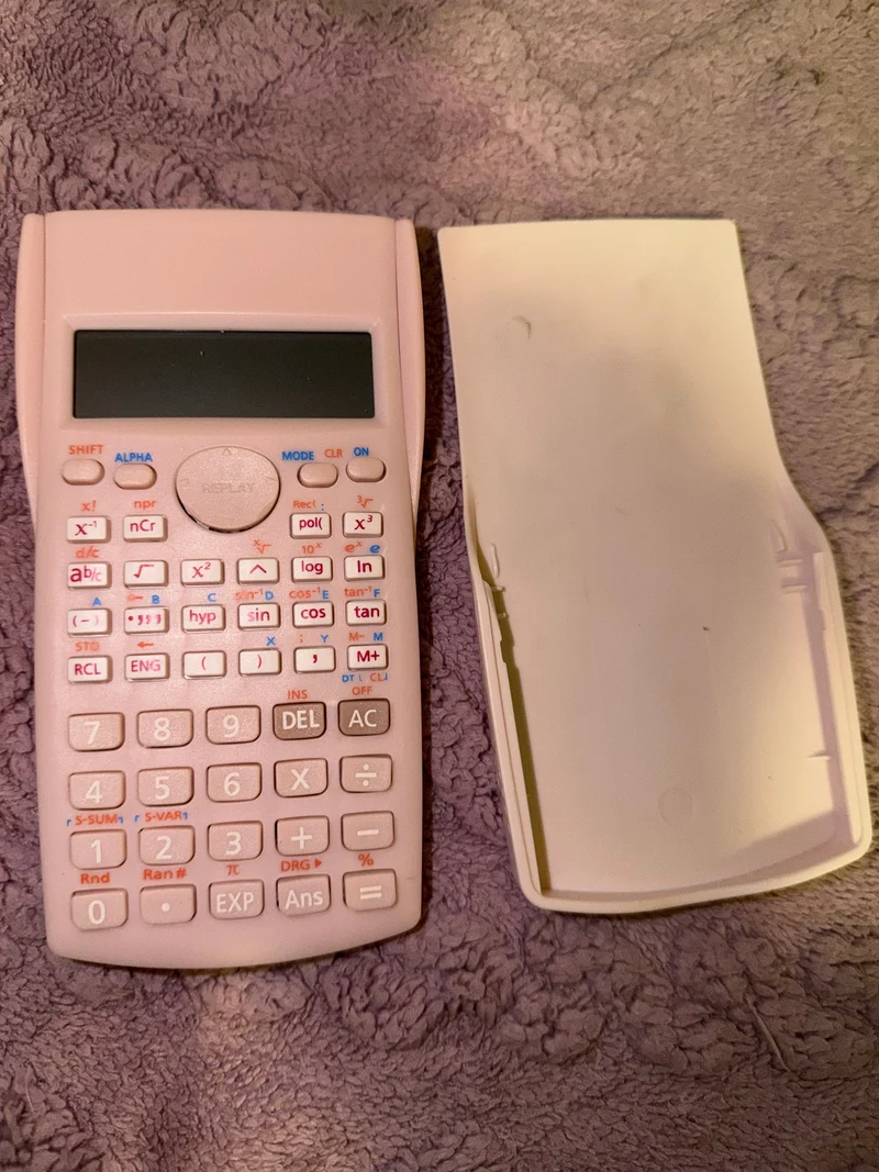 Calculator in Pink