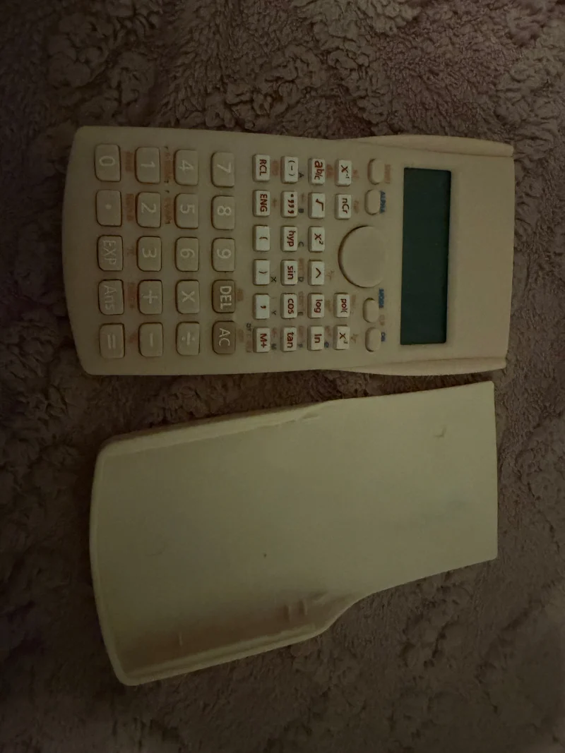 Calculator in Pink