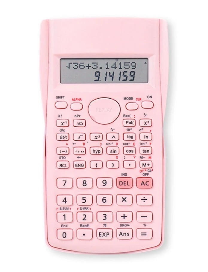 Calculator in Pink