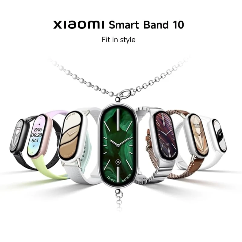 Xiaomi Watch Smart Band 10 Smartwatch Orologio Bracciale Fitness Glacier Silver